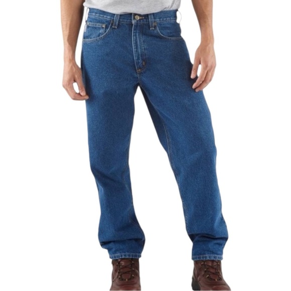 CARHARTT NWT Relaxed Fit 5–Pocket Jeans Size 28 x 30 - Picture 1 of 6